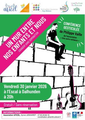 Conf&eacute;rence gesticul&eacute;e Une autre Enfance 30 01 26